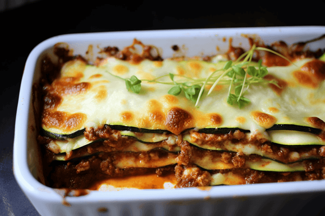 Keto Zucchini Lasagna